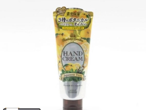 Крем для рук Kose Cosmeport Precious Garden Hand Cream Japanese Yuzu, 70 мл. Япония