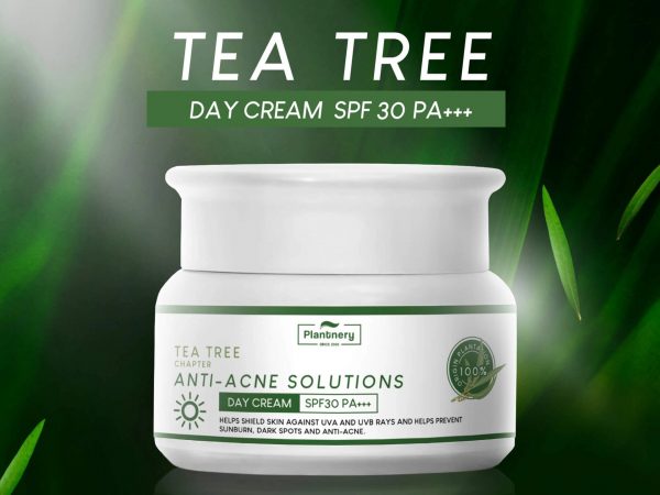Крем дневной для проблемной кожи лица Plantnery Tea Tree Anti-Acne Day Cream SPF 30 PA, 50 гр. Таиланд