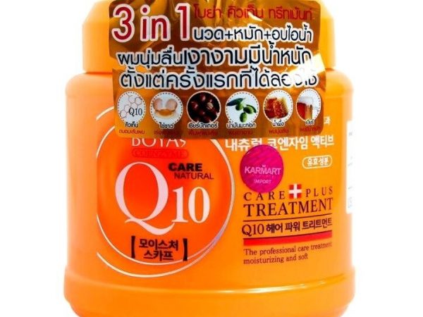 Лечебная маска для волос с Коэнзимом Boya Care Plus Treatment Q10, 500 мл., Таиланд