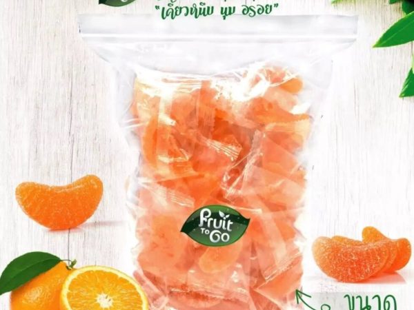 Мармелад с натуральным соком Апельсиновые Дольки Fruit to Go, 500 гр. Таиланд