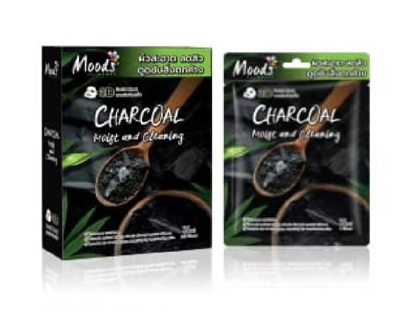 Маска для лица “Черный уголь” Moods Charcoal Mask, 30 гр.
