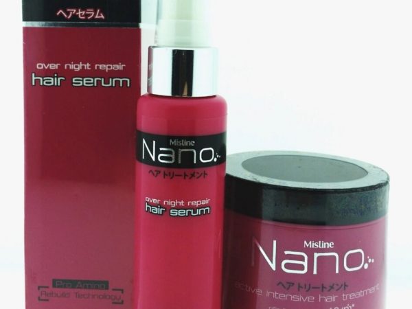 Маска для волос с Наночастицами + Сыворотка для волос ночная, Mistine Nano, 100 мл.+50 мл., Таиланд