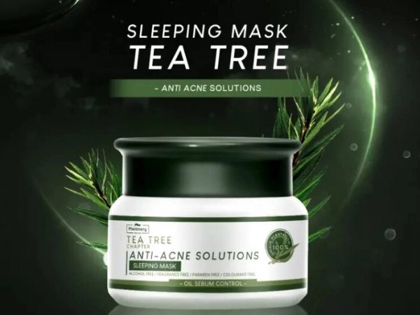Маска ночная для проблемной кожи лица с маслом чайного дерева Plantnery Tea Tree Sleeping Mask, 50 гр.