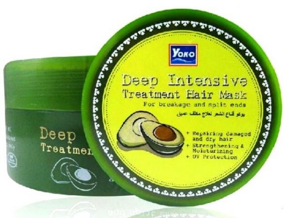 Маска с маслом Авокадо для ломких, сухих, окрашенных волос Yoko Deep Intensive Hair Mask, 250 мл., Таиланд