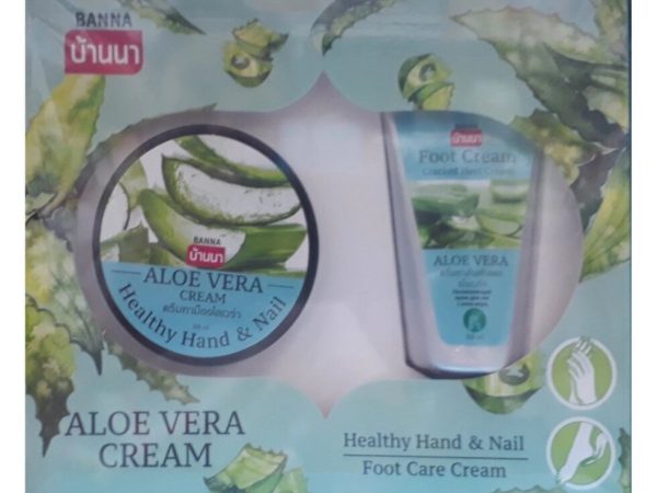 Набор подарочный Aloe Vera Cream, Foot care cream + Healthy Hand  Nail, Таиланд
