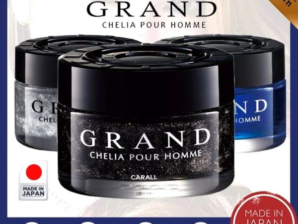 Освежитель воздуха для автомобиля Carall Grand Chelia Pour Homme Car Air Freshener model 65L, 55 ml. Япония