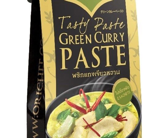 Паста для приготовления супа Зеленого Карри Ori Chef Thai Tasty Green Curry Paste, 80 гр. Таиланд