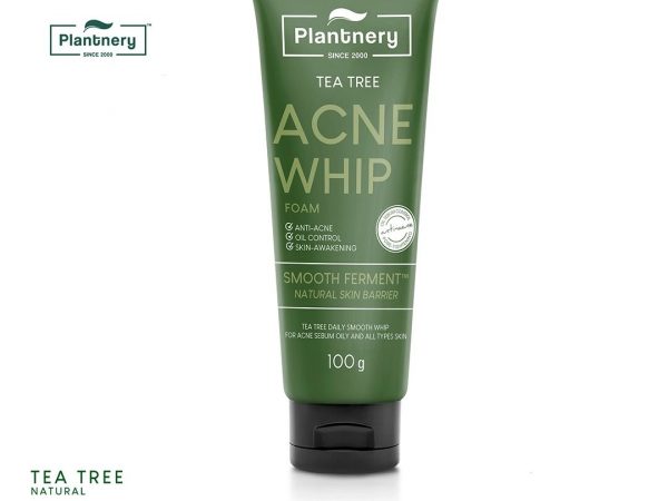 Пенка для проблемной кожи лица на основе масла чайного дерева Plantnery Tea Tree Acne Whip Foam 100 мл.