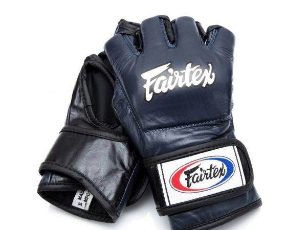 Перчатки для ММА и Боевого Самбо Fairtex FGV-12 S Blue