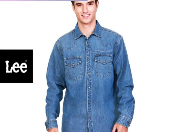 Рубашка джинсовая Lee Comfort Fit Denim, модель LE L2006105 (оригинал)