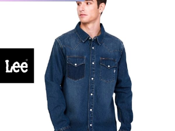 Рубашка мужская джинсовая Lee Reimagined Regular 101+ Denim, модель LE L2006104 (оригинал) L