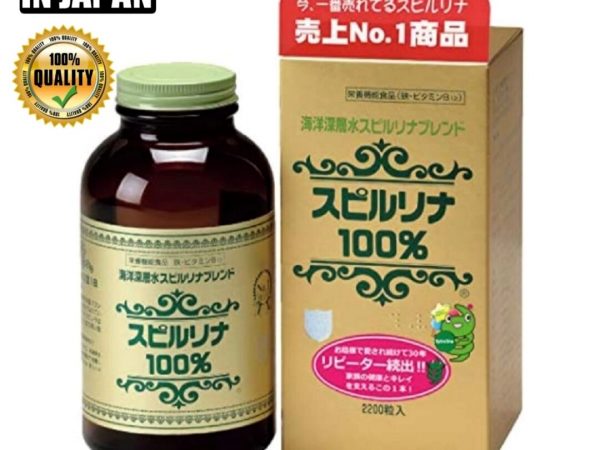 Спирулина Japan Algae Spirulina 100 %, 2200 таблеток Япония