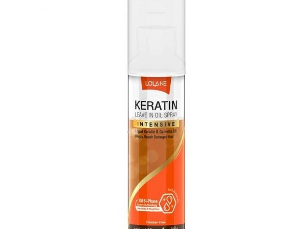Спрей для восстановления волос с Кератином Lolane Keratine Leave in Oil Spray, 140 мл., Таиланд