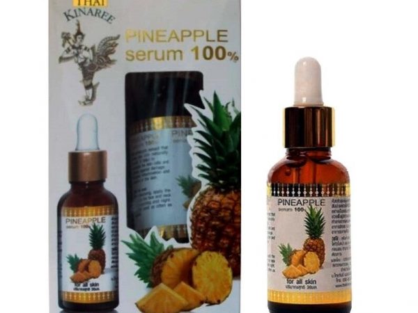 Сыворотка ананасовая омолаживающая для лица Thai Kinaree Pineapple Serum 100%, 30 мл., Таиланд