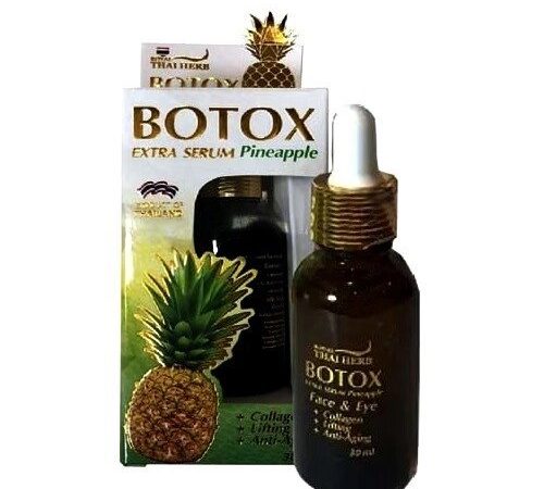 Сыворотка-ботокс омолаживающая для лица Royal Thai Herb Botox Extra Serum Pineapple, 30 мл., Таиланд