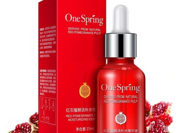 Сыворотка для лица с экстрактом Граната и Гиалуроновой Кислотой One Spring Red Pomegranate, 15 мл. Таиланд