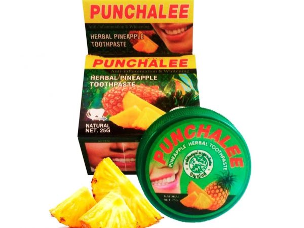 Тайская зубная паста Punchalee Herbal Toothpaste АНАНАС