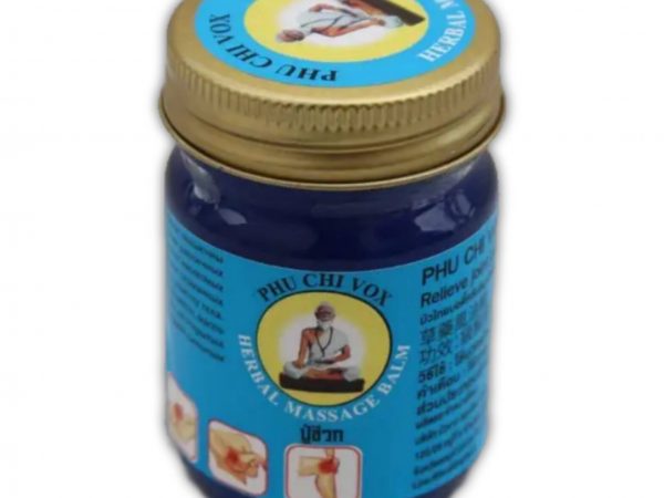 Тайский бальзам синий Phu Chi Vox Herbal Massage Balm Blue, 50 мл.