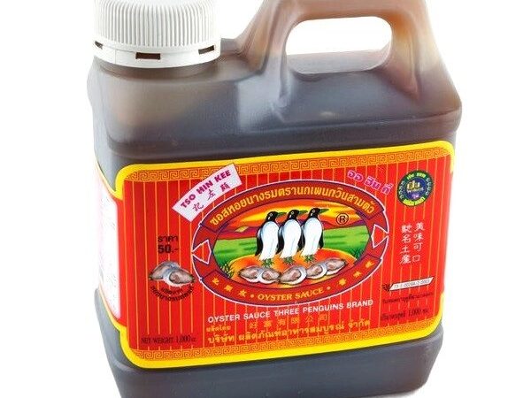 Тайский Устричный Соус, Oyster Sauce Three Penguins Brand, 1000 мл., Таиланд