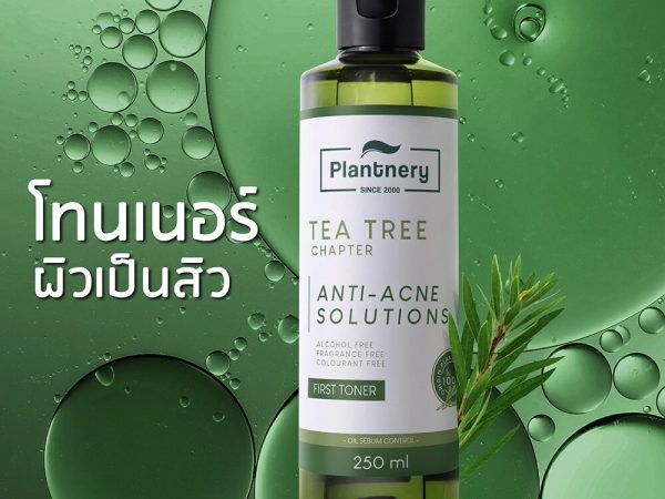 Тонер против акне и для сужения пор с маслом чайного дерева Plantnery Tea Tree Facial First Toner 250 мл.