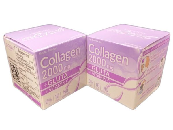 Витаминный напиток в крышках Fresh Doze Caps Collagen 2000 mg + Gluta + Vitamin C Таиланд