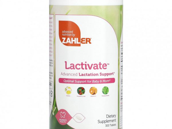 Zahler, Лактивируйте. Advanced Lactation Support, 300 таблеток