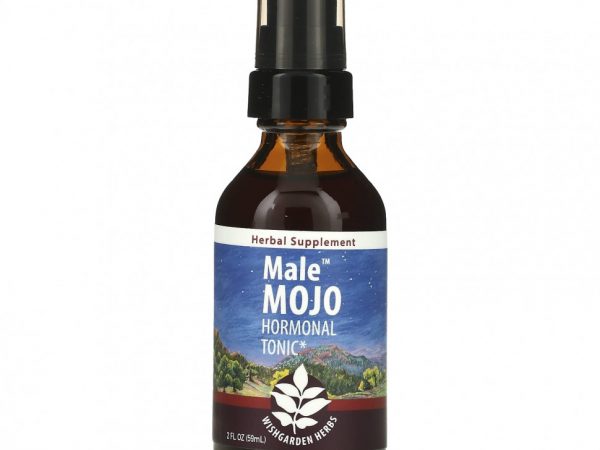 WishGarden Herbs, Male Mojo, гормональный тоник, 59 мл (2 жидк. Унции)