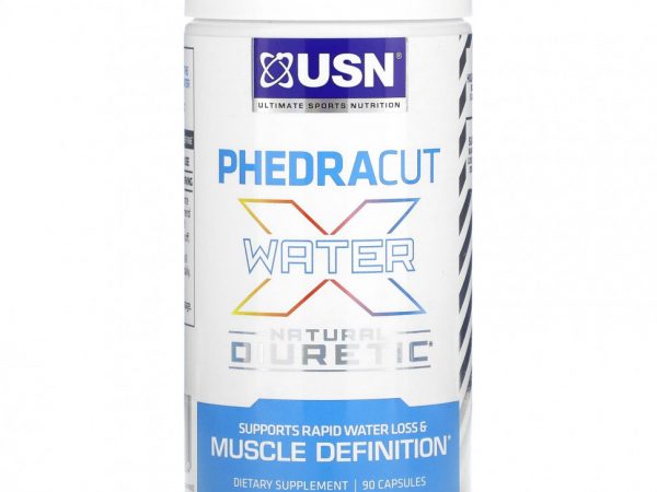 USN, Phedracut Water X, 90 капсул