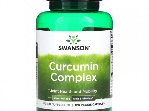 Swanson, Curcumin Complex, 120 растительных капсул