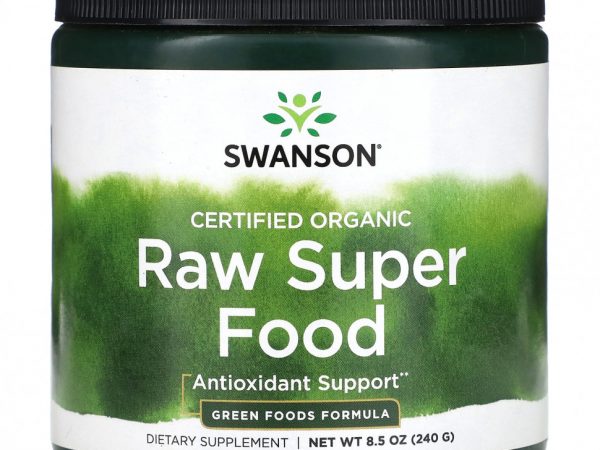Swanson, Сертифицированный органический сырой суперфуд, 240 г (8,5 унции)