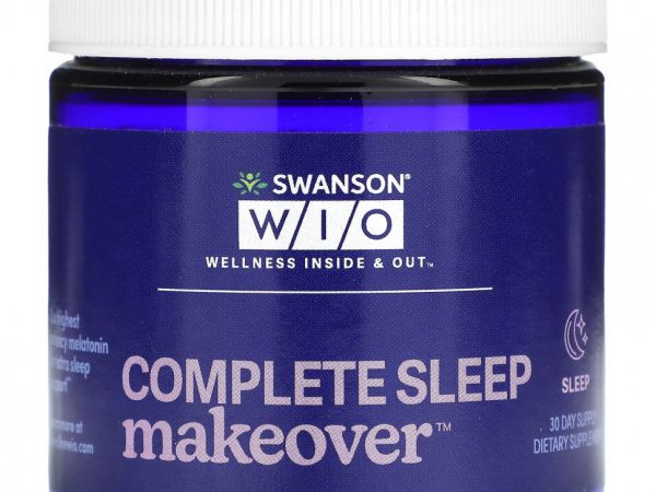Swanson WIO, Complete Sleep Makeover, Sleep, 30-дневный запас