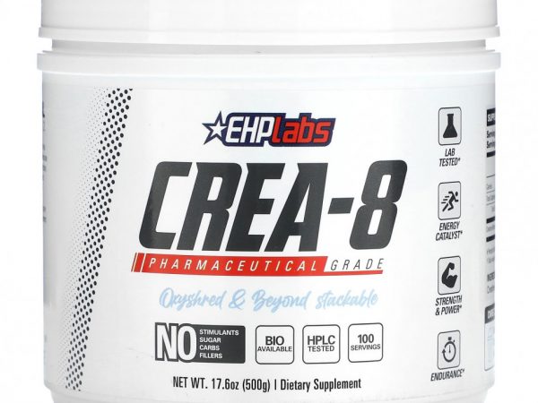 EHPlabs, Crea-8, 500 г (17,6 унции)