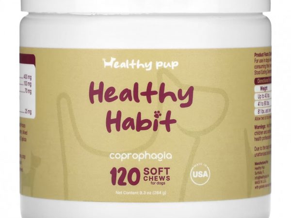 Healthy Pup, Healthy Habit, для собак, 120 жевательных таблеток, 284 г (9,3 унции)