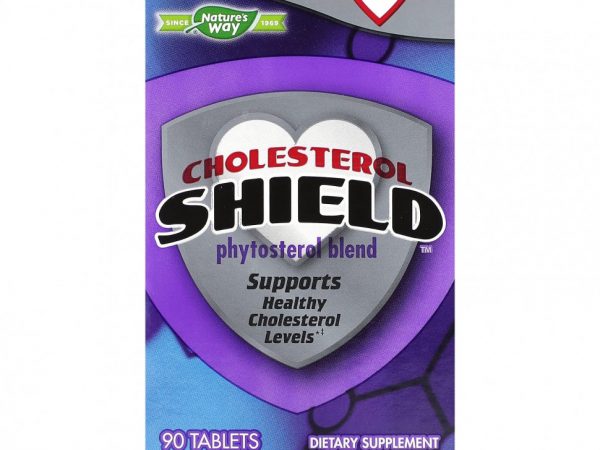 Nature's Way, Cholesterol Shield, 90 таблеток