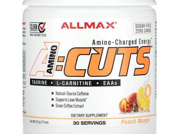ALLMAX, AMINOCUTS, персик и манго, 210 г (7,4 унции)