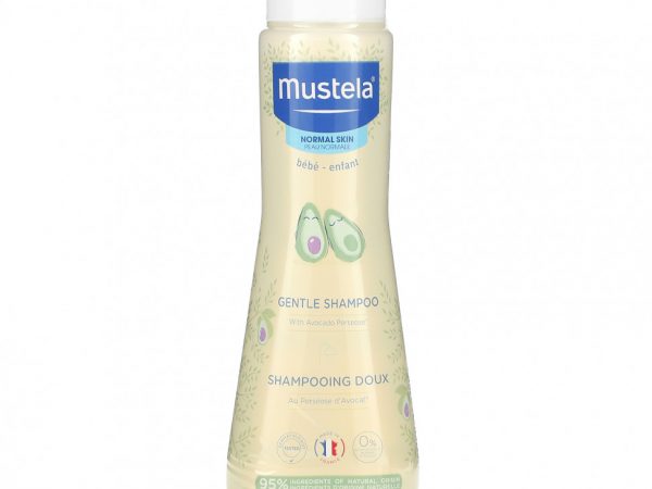 Mustela, Деликатный шампунь, для нормальной кожи, 200 мл (6,76 жидк. Унции)