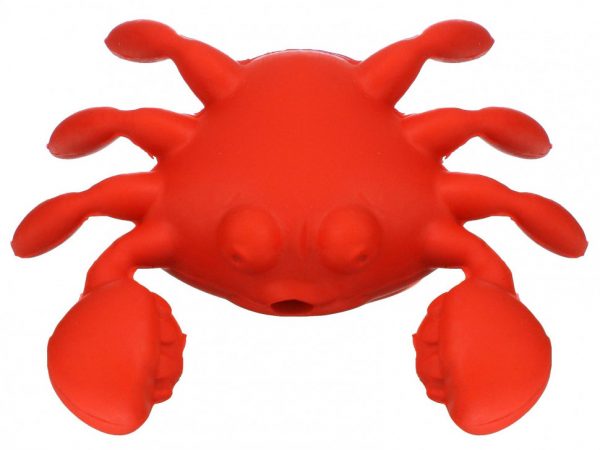 Begin Again Toys, Bath Bath Pals, игрушки для ванны из натурального каучука, крабы, от 2 месяцев, 1 штука
