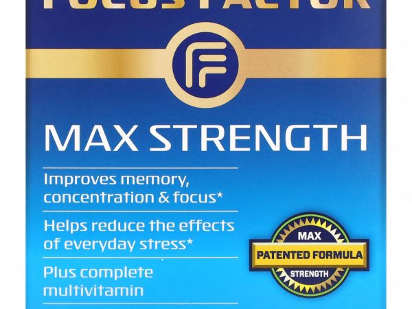 Focus Factor, Максимальная сила, 120 капсул