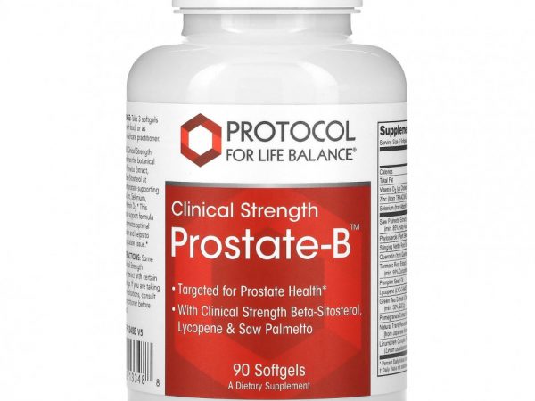 Protocol for Life Balance, Prostate-B, клиническая эффективность, 90 мягких таблеток