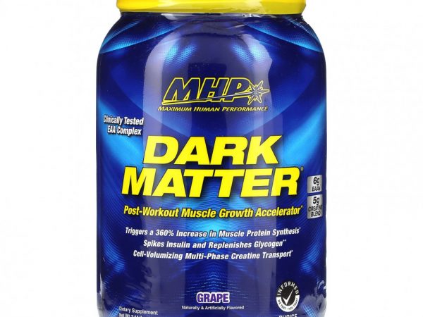 MHP, DARK MATTER, ускоритель роста мышц после тренировки, виноград, 1560 г (3,44 фунта)