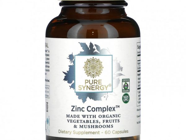 Pure Synergy, Zinc Complex, 60 капсул