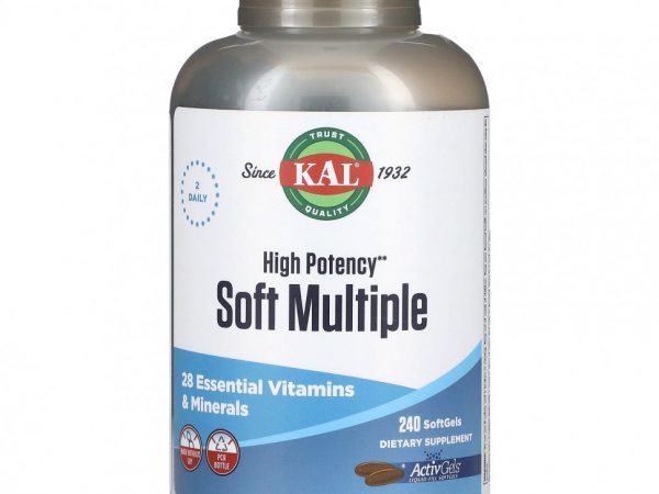 KAL, Soft Multiple, высокая эффективность, 240 мягких таблеток