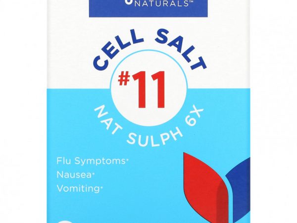 Hyland's, Cell Salt # 11, Nat Sulph 6X, быстрорастворимая одна таблетка