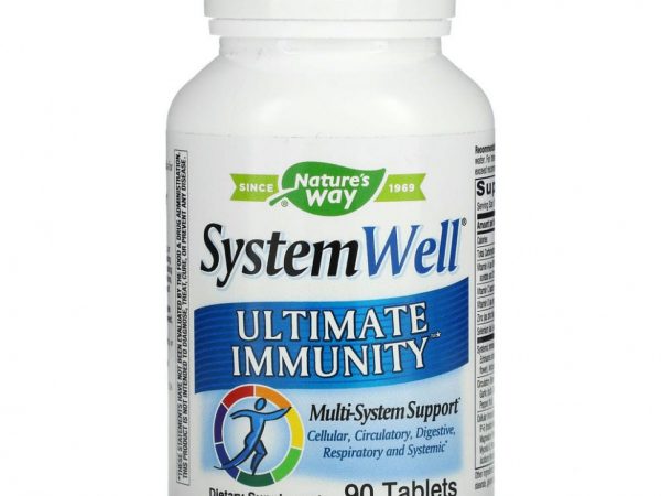 Nature's Way, System Well, максимальный иммунитет, 90 таблеток