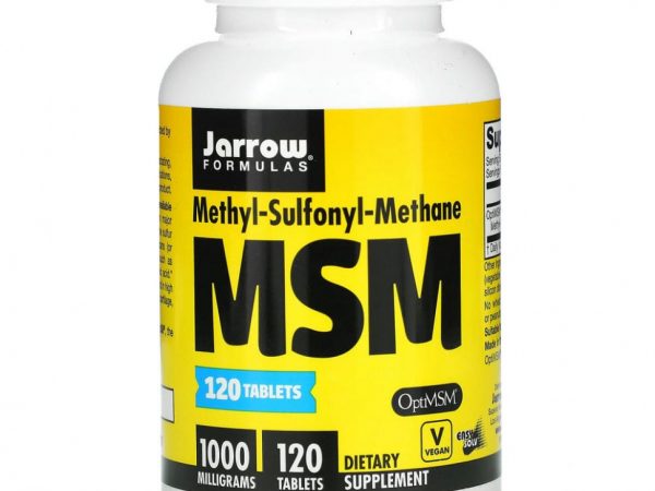 Jarrow Formulas, МСМ, 1000 мг, 120 таблеток