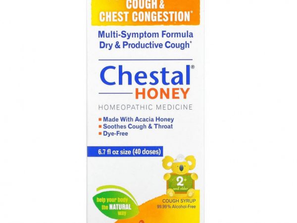Boiron, Chestal Honey, помощь при кашле и накоплении секрета в просвете бронхов у детей, 40 доз (6,7 жидк. унций)