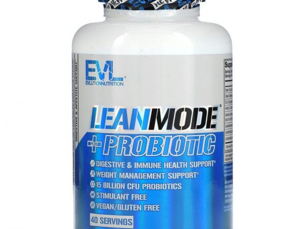 EVLution Nutrition, LeanMode + пробиотик, 120 капсул