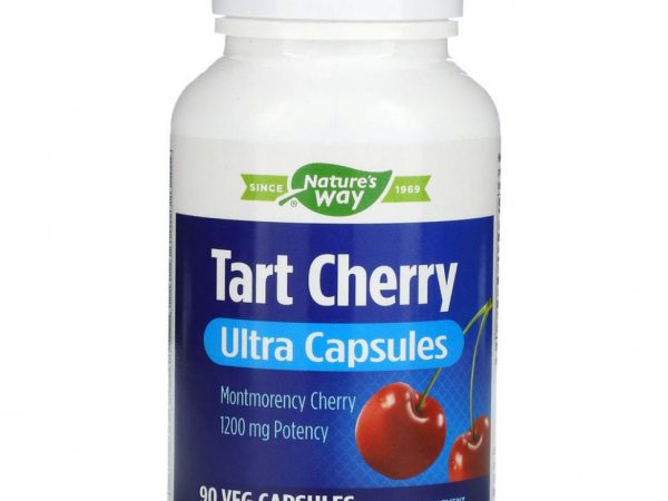 Enzymatic Therapy, Tart Cherry, ультракапсулы, 1200 мг, 90 растительных капсул