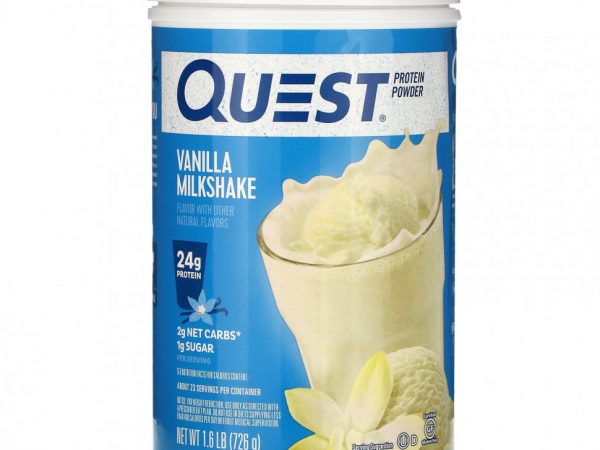 Quest Nutrition, протеиновый порошок, со вкусом ванили, 726 г (1.6 фунта)