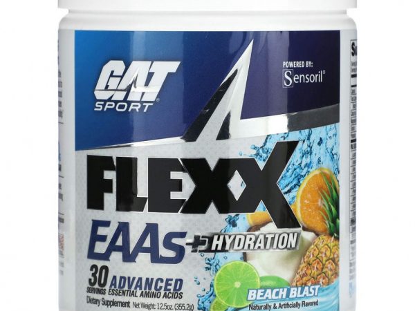 GAT, Flexx EAA + Hydration, Beach Blast, 355,2 г (12,5 унции)